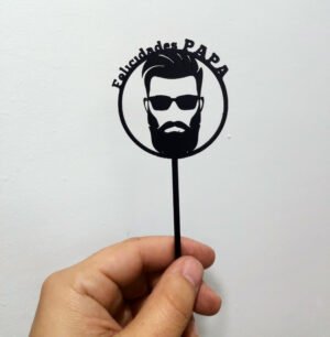 Caketopper "Felicidades Papá"