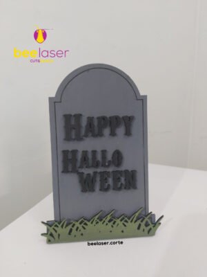 Lápida decorativa de Halloween