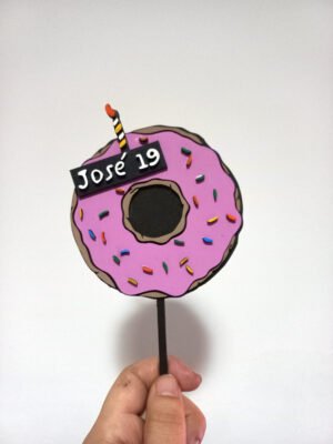 Caketopper divertido de Dona