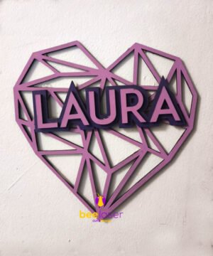 Corazón geométrico